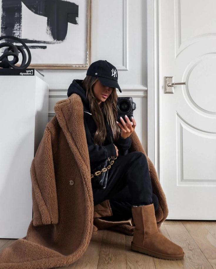 Lurena - Long Teddy Coat