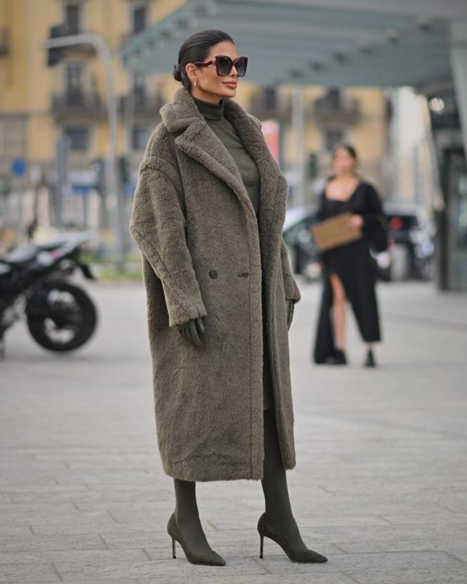 Lurena - Long Teddy Coat