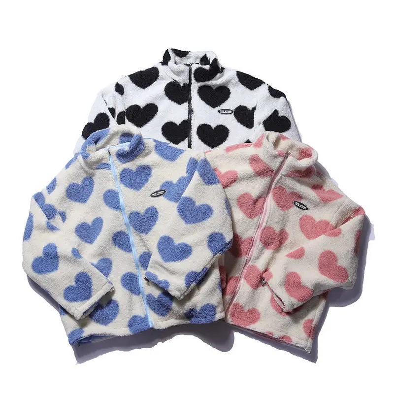 BacioDeluxe™️ Cappotto a cuore double-face