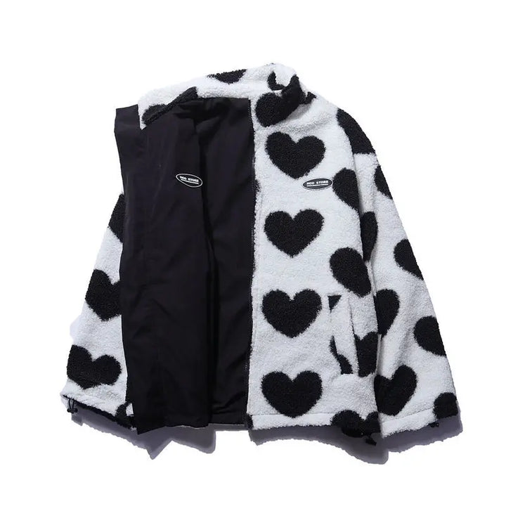 BacioDeluxe™️ Cappotto a cuore double-face